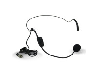 Karma  KM-DMC6090H - Microfone headset com parafuso Jack 3,5 projetado especificamente para uso em combinação com os modelos de lapela SET 6090LAV, SET 6090PL. Equipado com uma esponja anti-assobio., Ficha 3,5 mm Mono ...