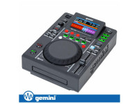 Leitor DJ Profissional C/ LCD USB/CD GEMINI