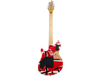Limited Edition Wolfgang Special Striped Series, Escala em Ébano, Red with Black and White Stripes, Aged