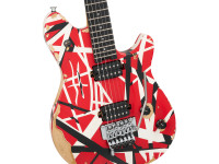 Limited Edition Wolfgang Special Striped Series, Escala em Ébano, Red with Black and White Stripes, Aged