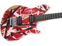 Limited Edition Wolfgang Special Striped Series, Escala em Ébano, Red with Black and White Stripes, Aged