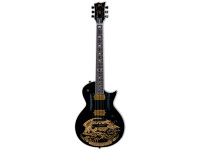  Guitarra elétrica/Guitarras formato Single Cut ESP LTD WA Warbird Will Adler BK