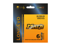 Markbass  Solo 009-042 Stainless - Fabrico italiano com tradição centenária (Abruzzo), Ecológicas e biocompatíveis — marca verde com nanotecnologia, Aço inoxidável anticorrosão — sem comprometer o tom, Entoação precisa e tensão equi...