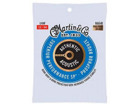 Martin  MA-540 Authentic Acoustic Set  - Material: Bronze Fósforo 92/8, Espessuras: 0,012, 0,016, 0,025, 0,032, 0,042, 0,054, 