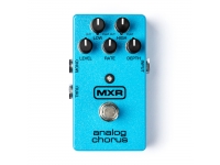 MXR M234 Analog Chorus  - EQ com controlo para graves e agudos, Rate e Depth, LED de status, Funcionamento com uma pilha de 9V ou alimentador, 