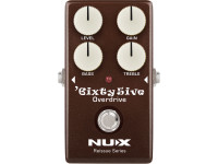 Nux   6ixty 5ive Overdrive Effect Pedal - Ajuste do potenciómetro de corte - Controla a quantidade de saturação no seu som e comprime naturalmente o som para emular os amplificadores valvulados clássicos., Comutação True-Bypass - Facilita ...