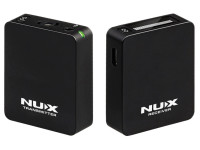 Nux   B-10 Vlog Microfone sem Fio para Câmara - Gravação de alta qualidade de 44,1Khz/24bit com latência de até 5ms e redução de ruído inteligente., O B-10 Vlog pode fornecer transmissão de áudio sem fio estável e confiável., O transmissor e o r...