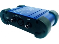OQAN DI BOX MONO QDI-300  - Mono DI Box, 1/4 \ 'entrada e saída XLR, Interruptor de elevação do solo, Switch Pad (0dB e -20dB e -40dB), 