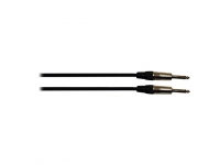 OQAN QABL JPM-06-JPM  - Cabo de instrumento Jack recto mono / jack recto mono 6.3 mm, 6 metros, Conectores robustos, 