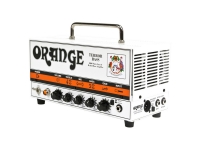 Orange Terror Bass  - Cabeça de amplificador de baixo híbrido, Potência: 500 W a 4 ohms, 250 W a 8 ohms, Amplificador de classe D, Pré-amplificador de tubo com 12AX7 / ECC83, Sensibilidade de entrada selecionável para i...