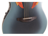 Ovation  Celebrity Elite CE44 Mid Cutaway Reverse Blue Burst