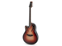 Ovation  Celebrity Elite Plus CE44LX Mid Cutaway Ruby Burst