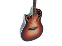Ovation  Celebrity Elite Plus CE44LX Mid Cutaway Ruby Burst