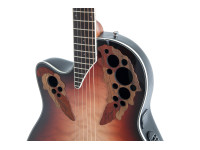 Ovation  Celebrity Elite Plus CE44LX Mid Cutaway Ruby Burst