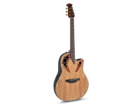 Ovation  Celebrity Elite Plus CE44P Mid Cutaway Natural Spalted Maple