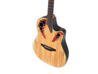 Ovation  Celebrity Elite Plus CE44P Mid Cutaway Natural Spalted Maple