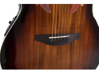 Ovation  Celebrity Elite Plus CE48P Super Shallow Koa Burst