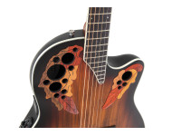 Ovation  Celebrity Elite Plus CE48P Super Shallow Koa Burst