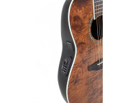 Ovation Celebrity Traditional Plus CS24P Mid Cutaway Nutmeg Burled Maple