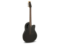 Ovation  Pro Series Elite 1868TX Super Shallow Black Textured
