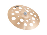 Paiste  14 PSTX Swiss Thin Crash - Tamanho: 14, Série PSTX, Superfície sedosa-fosca, Resposta rápida, explosiva e leve com muito tom básico e sustentação curta, 