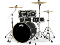 PDP CONCEPT Maple CM5 SATIN BLACK Kit Bateria 5-pcs PDCM2215BK