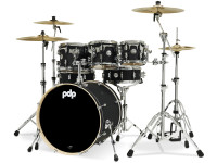 <b>DW PDP CONCEPT Maple CM7 SATIN BLACK</b> Kit 7-pcs