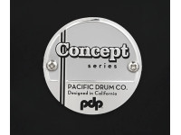 PDP CONCEPT Maple CM7 SATIN BLACK Kit Bateria 7-pcs PDCM2217BK