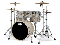 PDP CONCEPT Maple CM7 TWISTED IVORY Kit Bateria 7-pcs PDCM2217TI