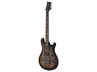 PRS SE Exotic Custom 24-08 Poplar Burl LTD Charcoal Cherry Midnight Burst