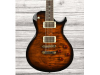 PRS SE McCarty 594 Singlecut BG - Corpo: Mogno, Tampo: Maple com folheado de maple flamejado, Braço colado: Mogno, Perfil do pescoço: Padrão Vintage, Escala: Rosewood, Marcações do braço: Birds, 