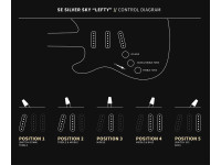 PRS SE Silver Sky LH Derby Red