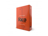 Rico Royal  Bass Clarinet Reeds, Strength 3, 3 Pack - Ideal para estudantes, Projetado para facilidade, Preço acessível para educadores e pais, 