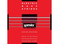 Warwick 42301 M Red Label  - Red Label, 5 Cordas, Long Scale, Aço inoxidável, Calibre médio, 045-065-085-105-135, 