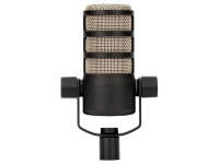 Rode PodMic  B-Stock - Microfone de gravação, Otimizado para aplicativos de fala, Diretividade: Cardióide, Faixa de frequência: 50 - 13.000 Hz, Cesto de aço inoxidável de dupla camada, Filtro pop interno, 