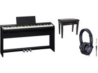 Roland FP-30X BLACK EDITION <b>HOME PIANO DELUXE PACK COMPLETO - BEST SELLER</b>