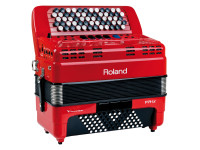 Roland FR-1xb RD V-Acordeão de botões vermelho