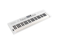 Roland GO:KEYS 5 WH (WHITE) Teclado c/ Ritmos ZEN-Core - Teclado portátil com 61 teclas sensíveis ao toque, estilo piano, A polifonia de 128 vozes oferece opções para muitas combinações de notas e arranjos, Inclui 554 tons e uma funcionalidade de acompan...
