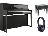 <b>Roland LX-5-PE PRESTIGE</b> HOME PIANO DELUXE PACK <b>10 ANOS GARANTIA</b>