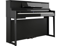 <b>Roland LX-5 PE PRESTIGE</b> Piano Vertical Preto Polido <b>10 ANOS GARANTIA</b>