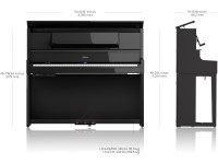 Roland LX-9 medidas e peso