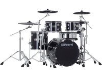 <b>Roland VAD507 HYBRID DRUM</b> Kit 5-pcs Cascos Madeira + 770 Sons + 75 Kits + Bombo 20'
