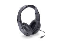 Samson SR350 Auriculares de estudio - Resposta de frequência: 20 Hz – 20 kHz, Drivers de neodímio de 40 mm, Design closed-back para melhor isolamento, Formato circumaural (over-ear), Almofadas largas e confortáveis, Diadema ajustável, ...