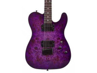 Schecter PT Standard Purple Burst Burl