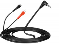 Sennheiser  HD-25 Replacement Cable  - Cabo de Substituição, Com plugue jack angular de 3,5 mm, Comprimento: Aprox. 1,5 m (suporte de cabo não incluído!), 