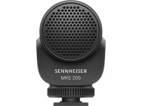 Sennheiser MKE 200 Microfone Condensador para Câmara - Microfone direcional para gravação de áudio separada para melhorar o som da câmera, Padrão polar: supercardióide, design compacto e intuitivo, Blindagem de rascunho integrada e montagem oscilante i...