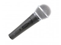 Shure SM58S  - Microfone Vocal Dinâmico SHURE SM58 S, Switch On/Off, Material: Ferro fundido, Padrão Polar: Cardioid, Impedância: 300 Ω, Sensibilidade: -54.5 dBV/Pa (1.85 mV), 