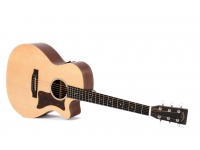 Sigma Guitars GMC-STE+  B-Stock - Forma do corpo: Grand OM-14 Fret com Cutaway, Tampo em Solid Sitka Spruce, Fundo e laterais em Mogno (Mahogany), Braço em Mogno (Mahogany), Escala em Micarta, Escala: 645mm (25.4), 