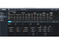 software Editor BOSS TONE STUDIO (Windows/macOS), ligação por USB