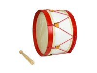 Sond Bombo Tradicional 38cm vermelho/branco